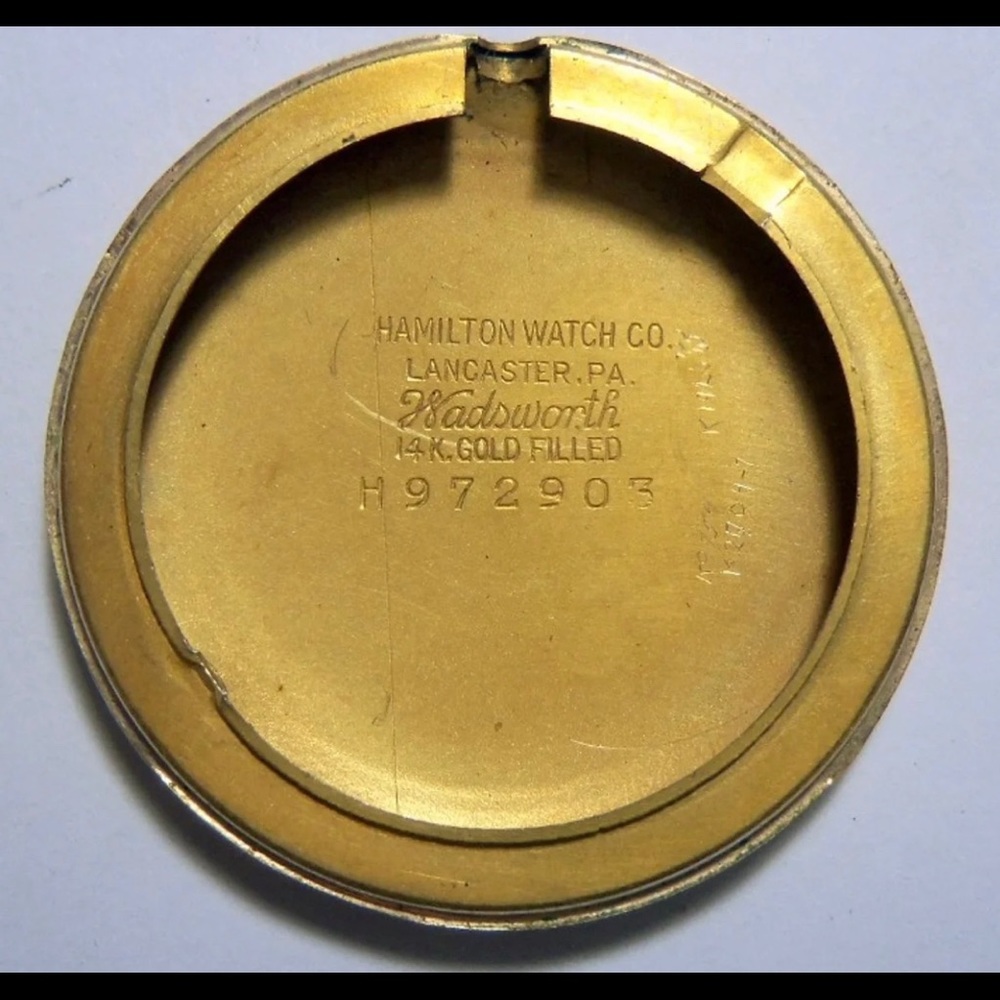 Rare Hamilton Nielsen 1950s 14K GF Vintage Watch - Picture 5 of 6